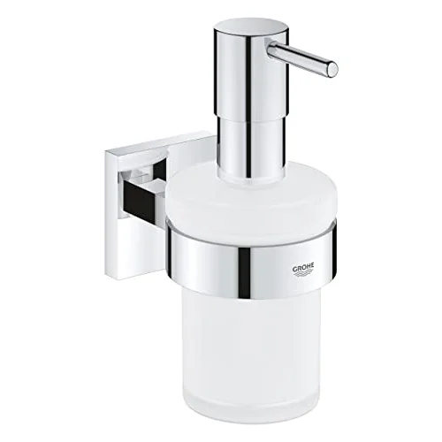 Start Cube QuickFix Sıvı Sabunluk | Duş/Banyo Aksesuarları | Krom | 41098000