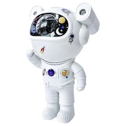 ® Stickerlı,Kumandalı ASTRONOT Model Gece Lambası