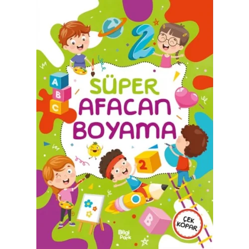 Süper Afacan Boyama Kitabı
