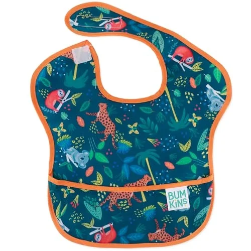 SuperBib Jungle Önlük, Çok Renkli