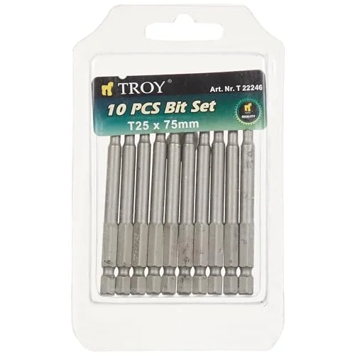 T 22246 Torx Bits Uç Seti, T25 X 75 Mm