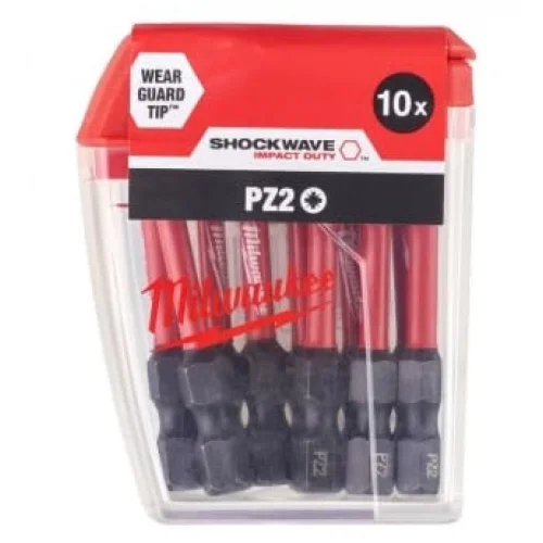 T4932430866 Bits Uç Pz2 50Mm 10Lu Pkt Shockwave