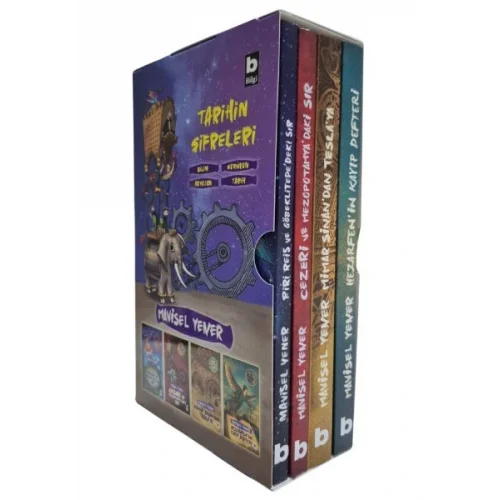 Tarihin Şifreleri Serisi (4 Kitap Kutulu Set)