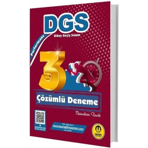 Tasarı Yayınları DGS Performans Çözümlü 3 Deneme