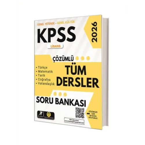 Tasarı Yayınları Kpss Lisans Tüm Dersler Çözümlü Soru Bankası