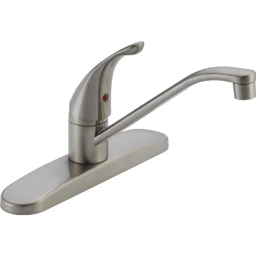 Tek Saplı Mutfak Lavabo Bataryası, Paslanmaz P110LF-SS
