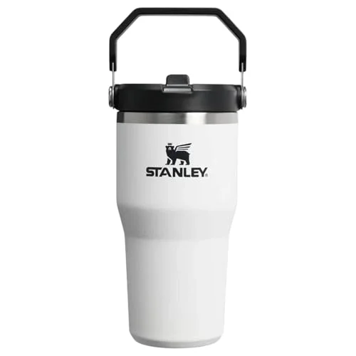 The IceFlow™ Flip Straw 2.0 Tumbler 0.59L / 20oz Chalk Termos AS10134250117 Metal