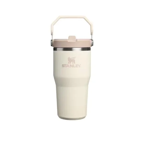 The IceFlow Flip Straw Pipetli Termos Bardak 0.59 LT Matara Bej, 10-13425-0119