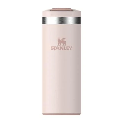 The Transit FlipTop Mug Termos 0.35 Litre - Pembe Kuvars (Rose Quartz) | Paslanmaz Çelik