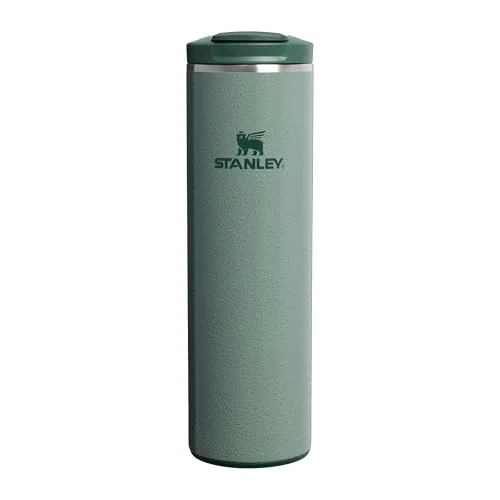 The Transit FlipTop Mug Termos 0.47 Litre - Yeşil (Hammertone Green) | Paslanmaz Çelik