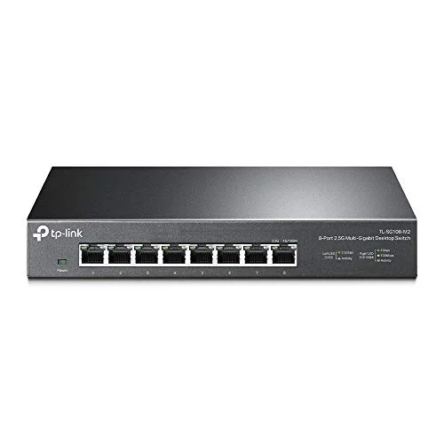 TL-SG108-M2, 8-Port 2.5G Desktop Switch