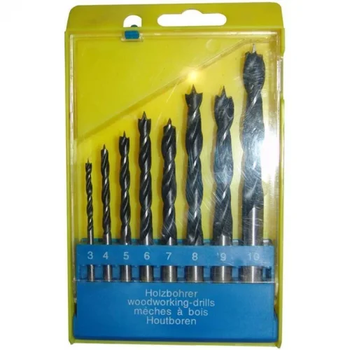 Mey İthalat® Todrill TD50191 Ahşap Matkap Ucu 8 Parça