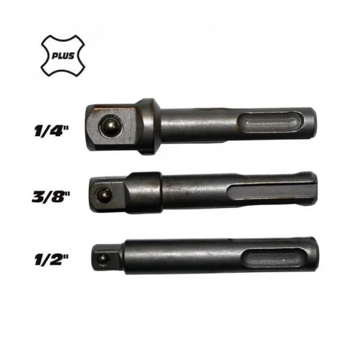 Mey İthalat® Todrill TD50738 3 lü SDS Adaptör Seti