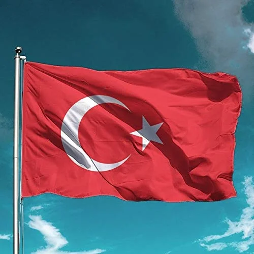 Türk Bayrağı 100x150 cm Raşel Kumaş