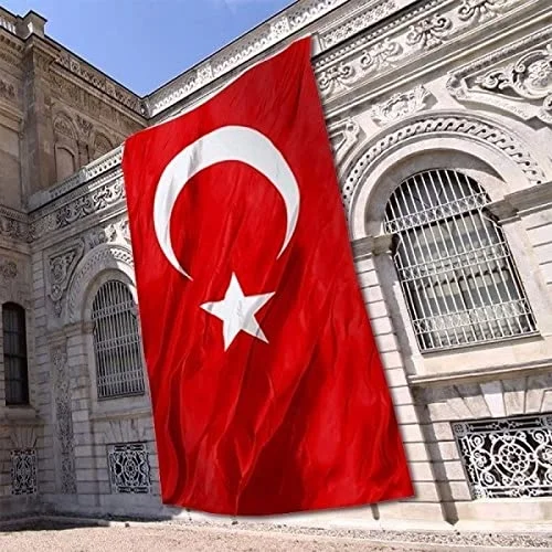 Türk bayrağı 400x600 cm Raşel Kumaş