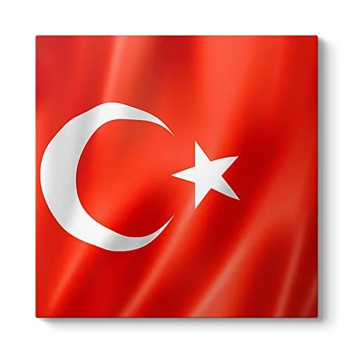 Türk Bayrağı Tablosu 100 x 100
