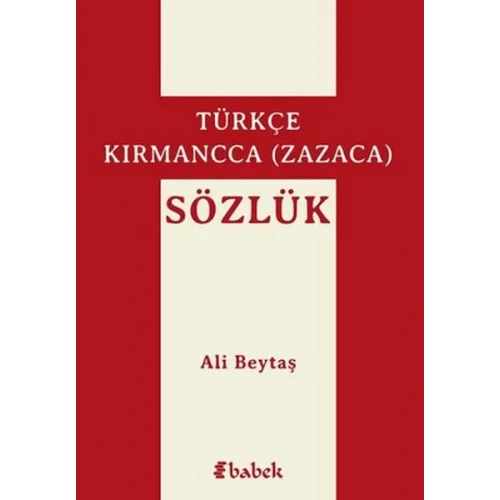 Türkçe-Kırmancca (Zazaca) Sözlük