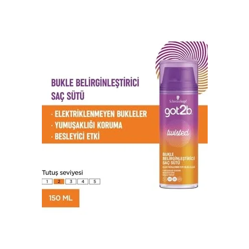 Twisted Bukle Belirginleştirici Saç Sütü, 150 ml MDTZT1006385