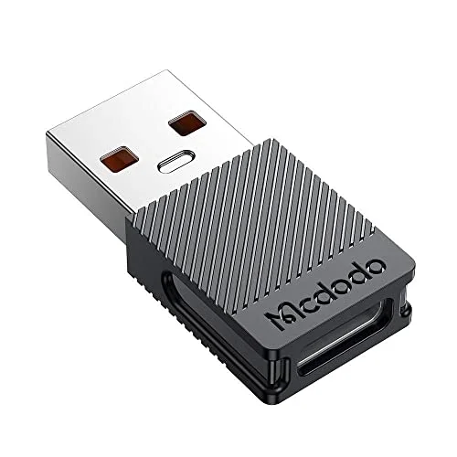Type-C 5A To Usb A 2.0 Dönüştürücü, Siyah