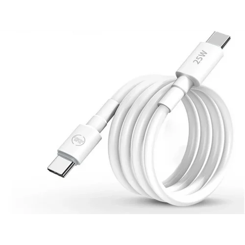 Type C to Type C Şarj Kablosu 30W 2 Metre Uzun Pd Çift Taraflı Usb C Hızlı Şarj ve Data Kablosu Beyaz