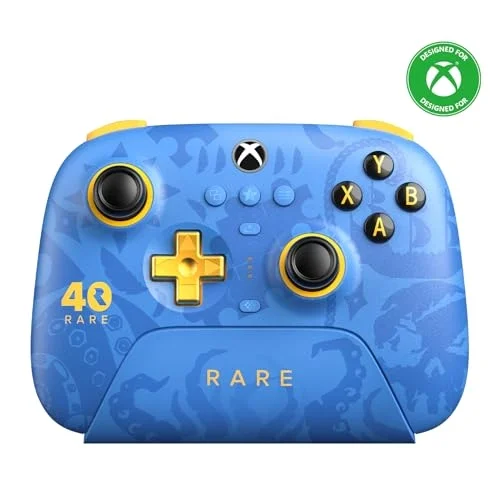 Ultimate 3-mode Wireless Controller for Xbox, Hall Effect Joysticks, Pro Back Buttons, Compatibility with Xbox Series X|S & Xbox One, Apple, Windows PC & Android - Rare 40th Anniversary Edition