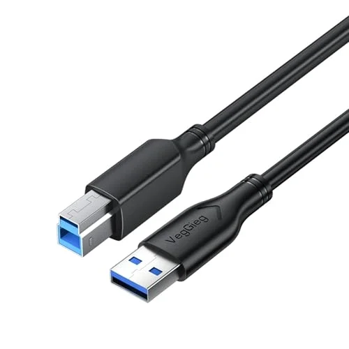 USB A Printer Tarayıcı Yazıcı Data Kablosu 5 Metre