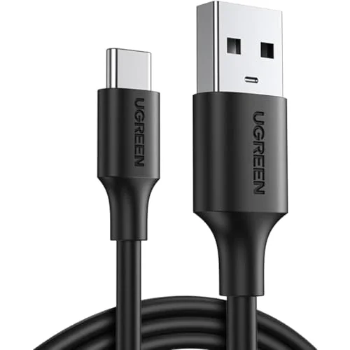 USB-A & USB-C Şarj ve Data Kablosu, 2 Metre, Siyah