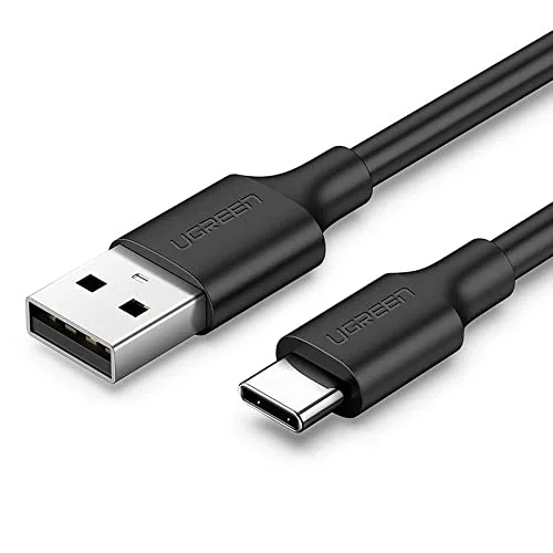 USB Type-C Şarj ve Data Kablosu, Siyah 1 Metre