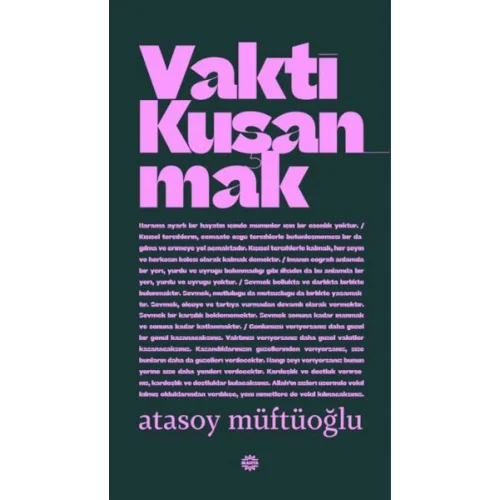Vakti Kuşanmak