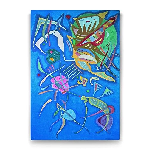 Wassily Kandinsky - Silent Harmony Tablosu - 70x100cm