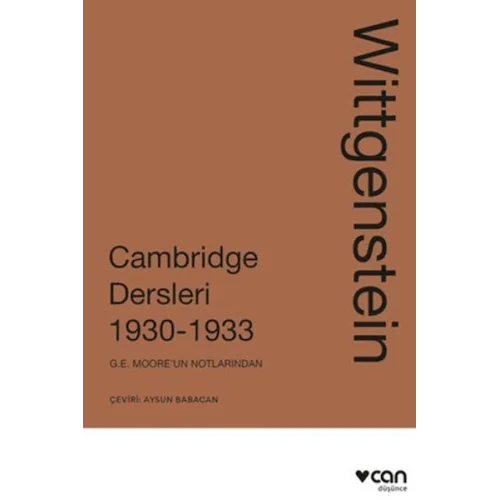 Wittgenstein: Cambridge Dersleri 1930-1933
