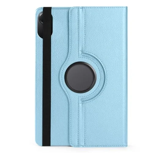 Xiaomi ile uyumlu Redmi Pad 2 2025 Dönebilen Standlı Kılıf Mavi
