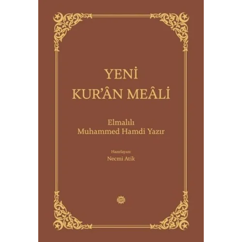 Yeni Kur’an Meali Bez Ciltli
