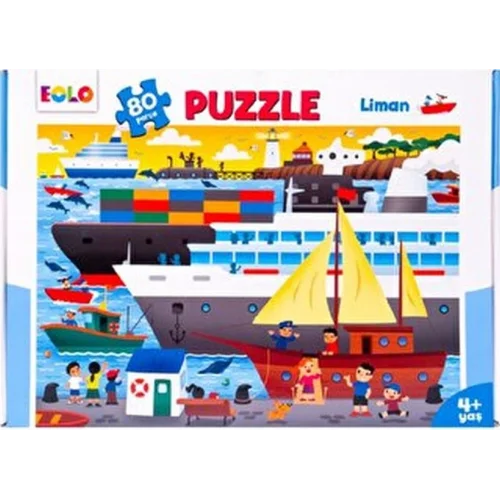 Yer Puzzle-80 Parça Puzzle - Liman