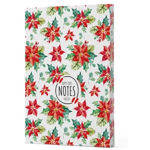 Yılbaşı 6 - Yan Boyamalı Çizgili Defter