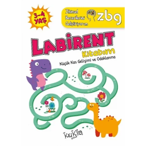 ZBG 3-4 Yaş Labirent Kitabım