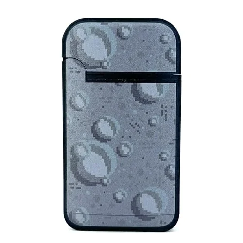 Zengaz Cool Tasarım Jet Alev Çakmak - Water Drops 8Bits