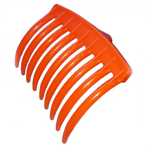 Mey İthalat® Zeytin Tırmığı 9 Diş Büyük Kırmızı