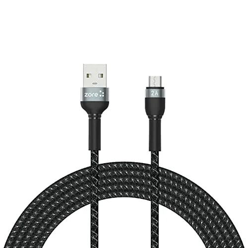 Zore Shira Serisi Micro USB Kablo 3m Siyah