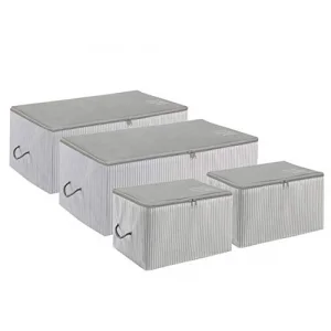 4lü Gri Renk Stuff & Things Hurç Set