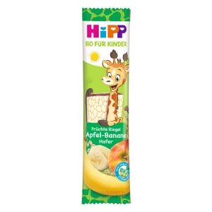 Mey İthalat®   Organik Yulaﬂı Elmalı Muzlu Meyve Barı 23 Gr