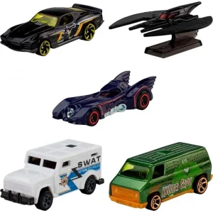 Hot Wheels 5li Batman Araba Seti JLN10