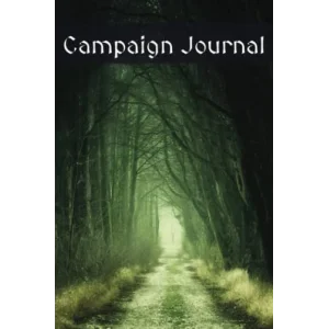 Independently published Roleplaying game campaign journal
