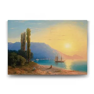İvan Ayvazovski - Deniz Tablosu - 75x50cm