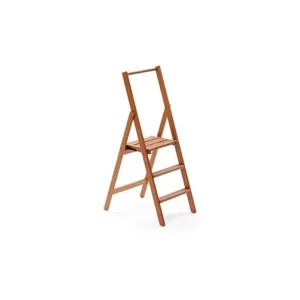 Kiraz Ağacı Ahşap 3 Basamaklı Merdiven