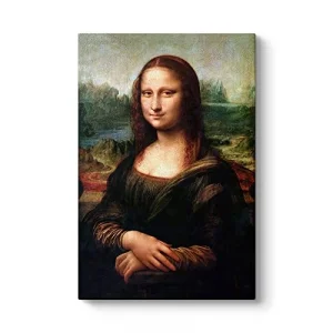 Leonardo da Vinci - Mona Lisa Tablosu 60 x 90