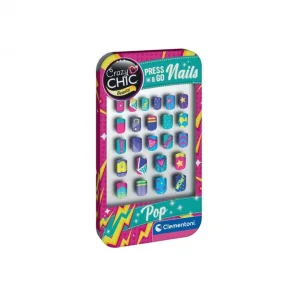 Mey İthalat® 18895 Crazy Chic - Tak Git Tırnaklar - Pop