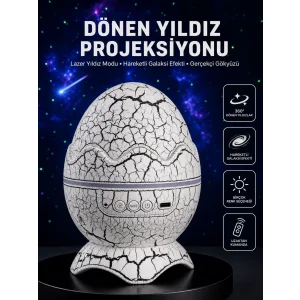 Mey İthalat® Ayarlanabilir Parlaklık ve Sis Efektli Atmosfer Lambası