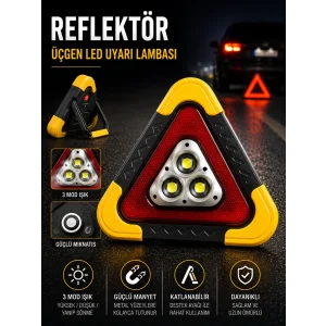 Mey İthalat® DP-209 REFLEKTÖR 5 FARKLI IŞIK MODLU