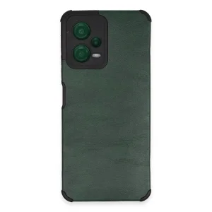 Mey İthalat®   Redmi Note 12 5G Kılıf Loop Deri Silikon - Yeşil